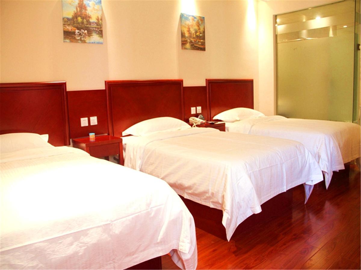 Greentree Inn Shanghai Gucun Park Express Hotel Buitenkant foto